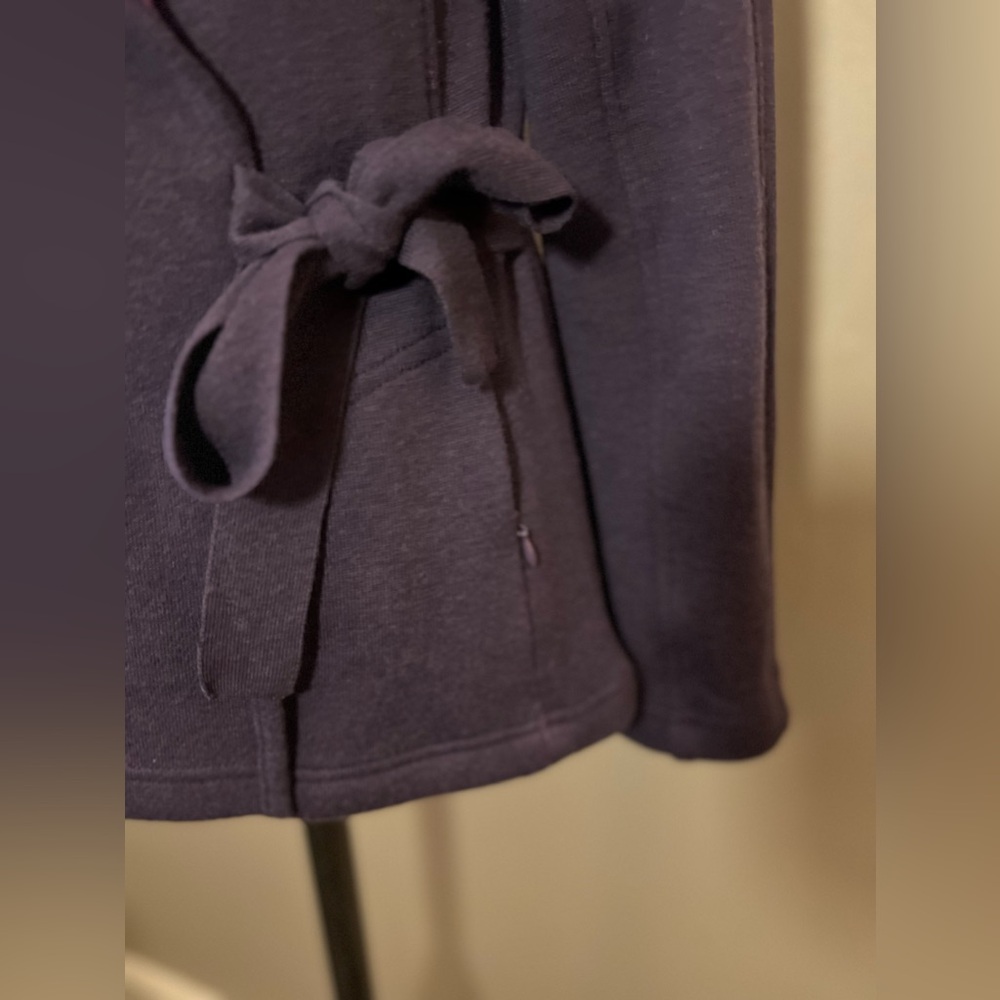 Title Nine Merino Wool Blend Cardigan Tie Front Wrap Sweater Women's Size M NWOT - Picture 6 of 6